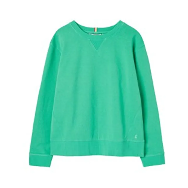 Joules Monique Garment Dyed Crew Neck Sweatshirt - Parakeet
